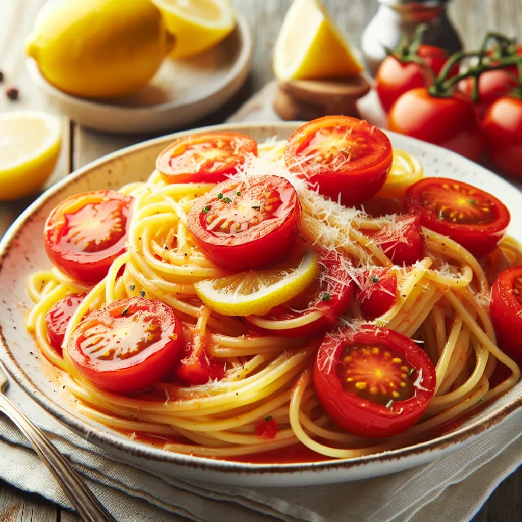 Tomato Lemon Pasta