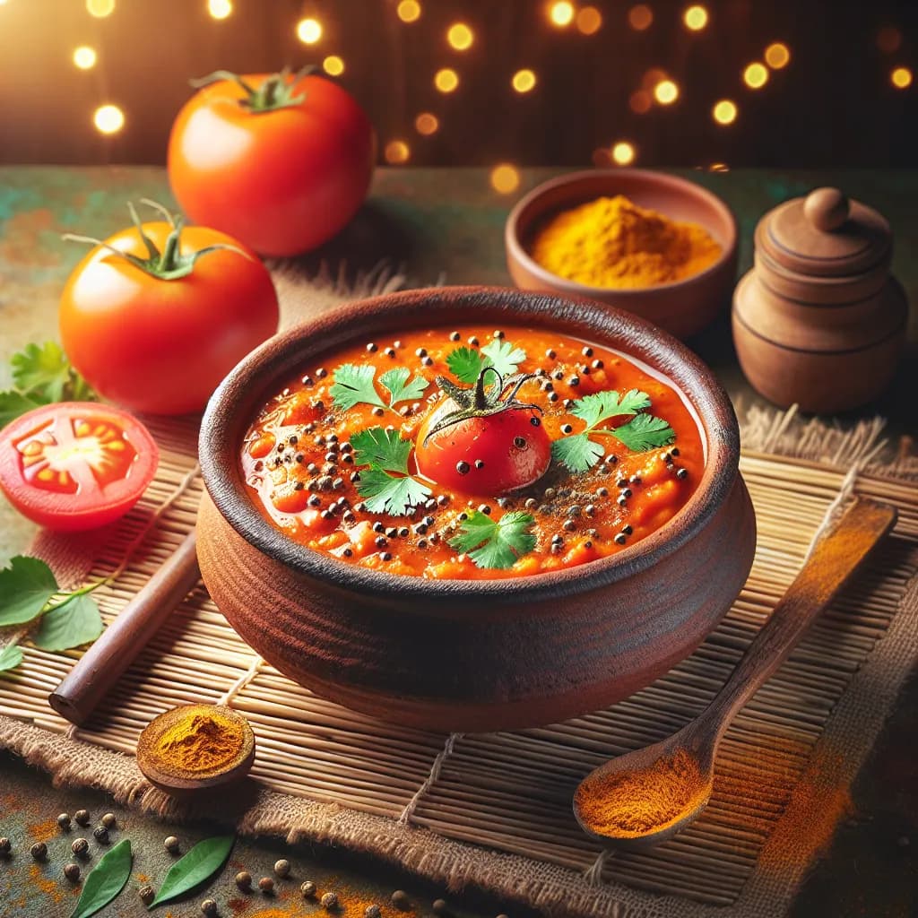 Tomato Pappu (Tomato Dal)