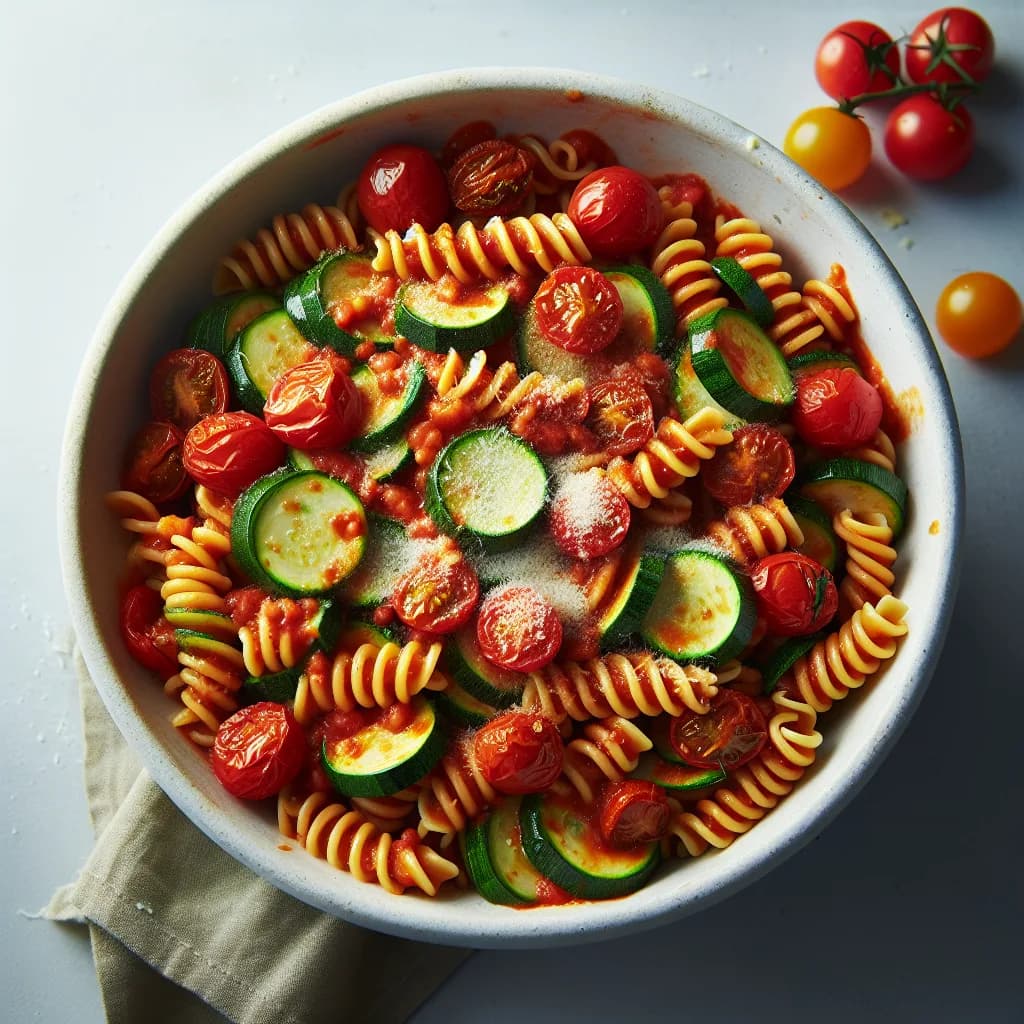 Tomato Zucchini Pasta