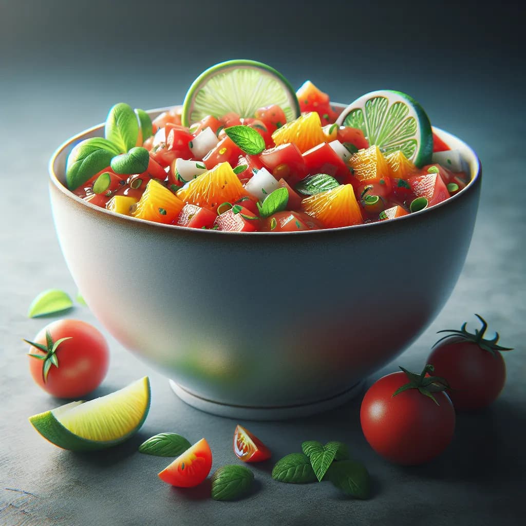 Tomato and Citrus Salsa