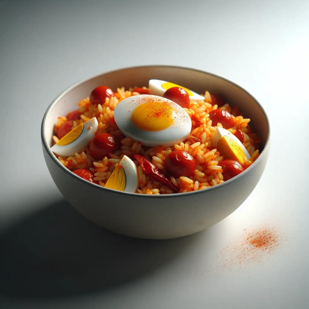 Tomato and Egg Rice Stir-fry