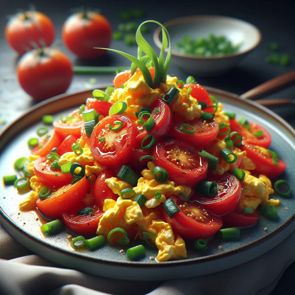 Tomato and Egg Stir-Fry