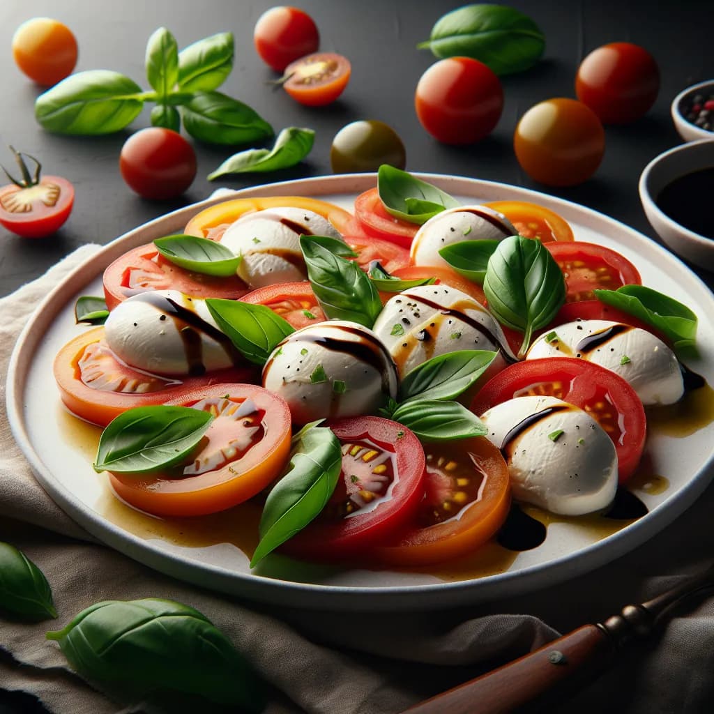 Tomato and Mozzarella Salad
