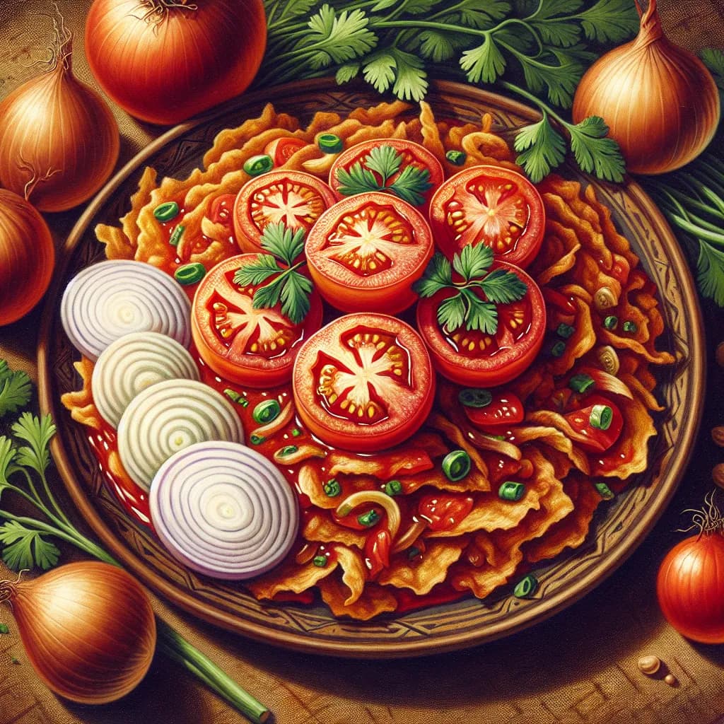 Tomato and Onion Bhaji