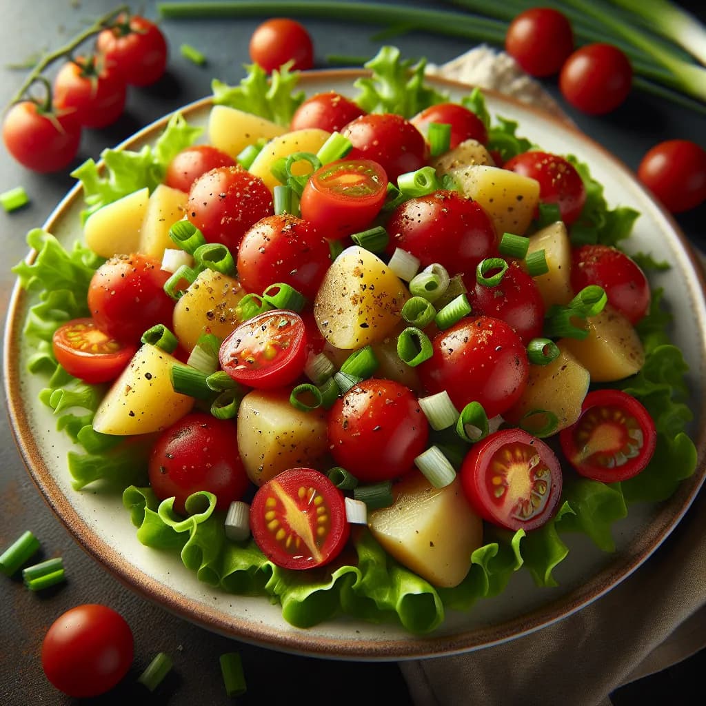 Tomato and Potato Salad