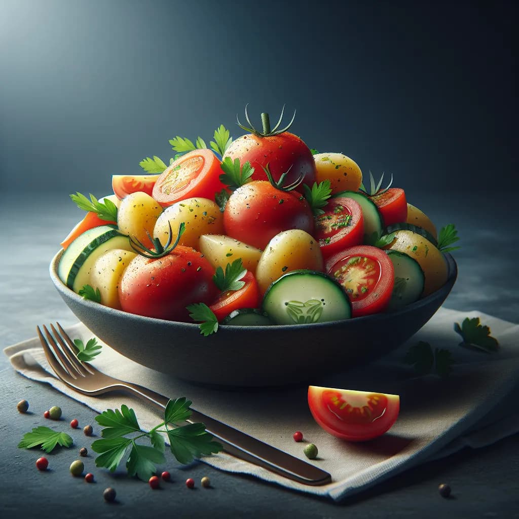 Tomato and Potato Salad