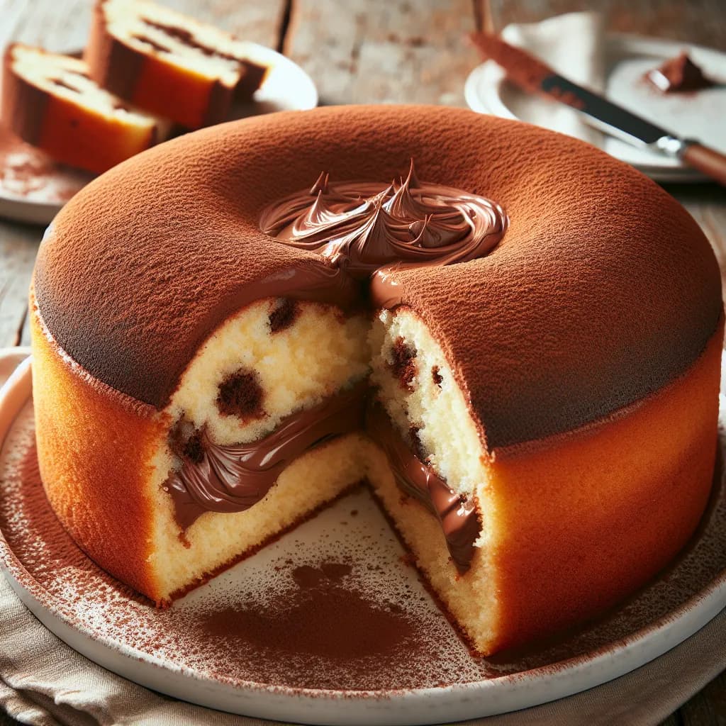 Torta Nutella e Cacao