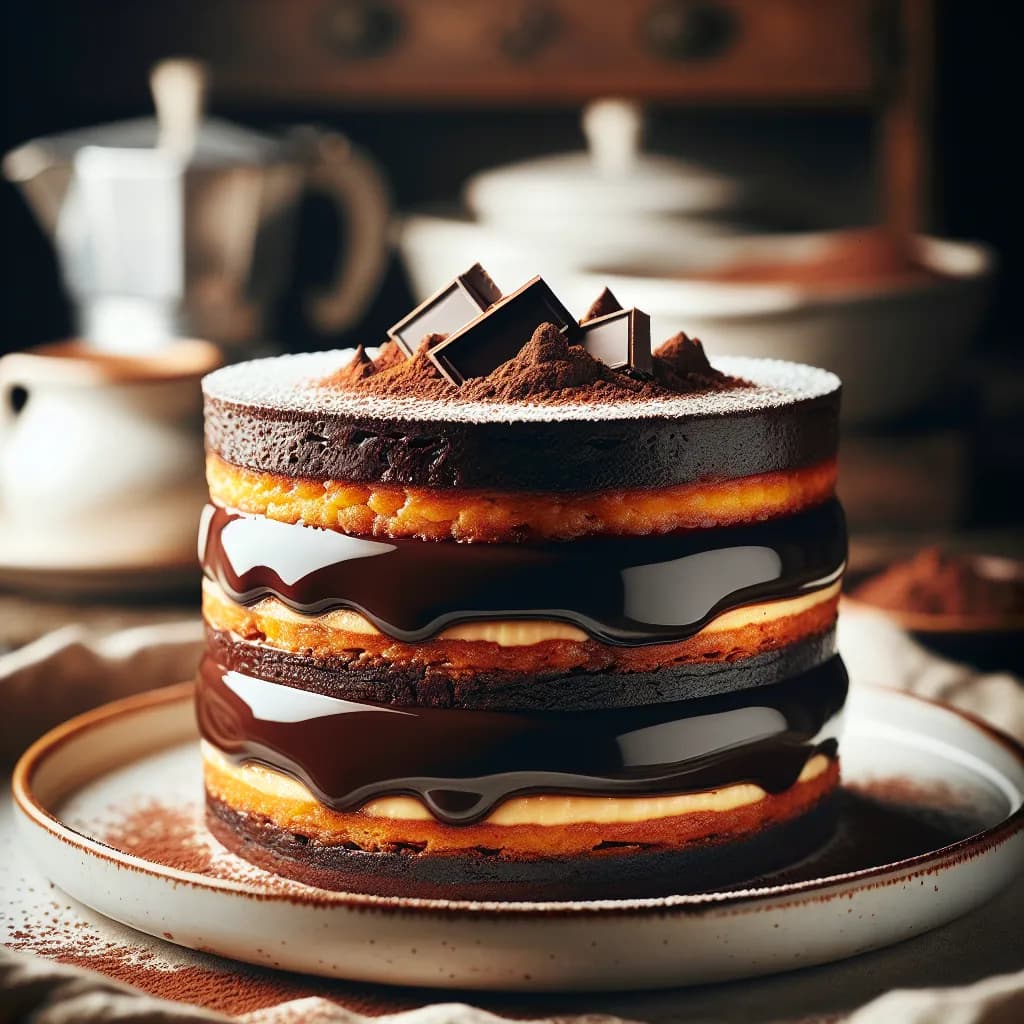 Torta al Cioccolato e Amido di Mais