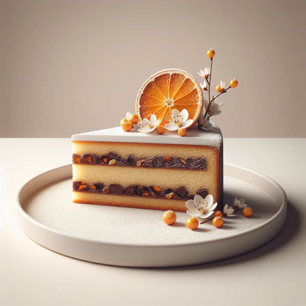 Torta al Cioccolato e Fior d'Arancio