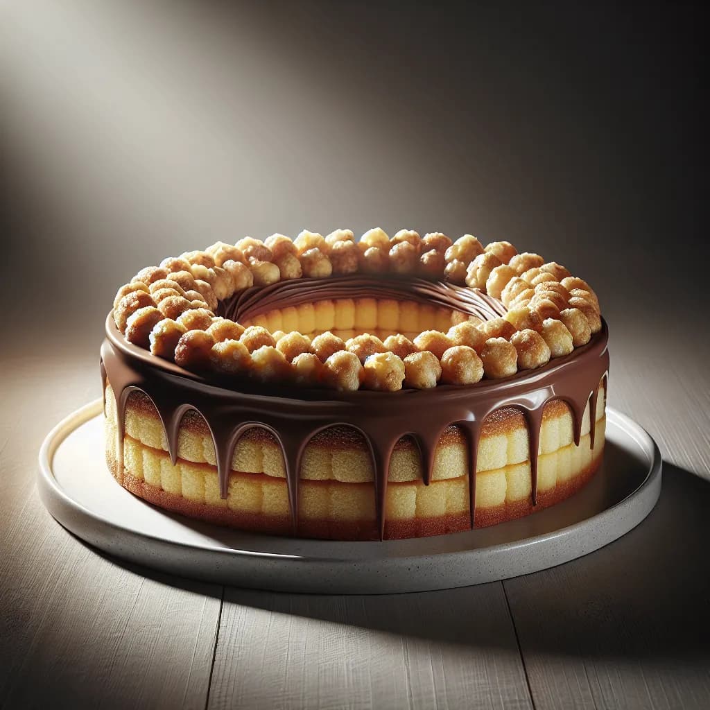 Torta al Nutella e Riso Soffiato