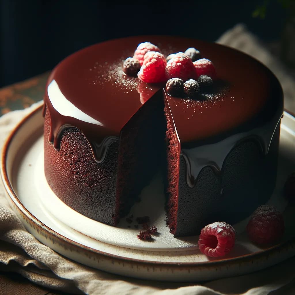Torta al cioccolato senza glutine