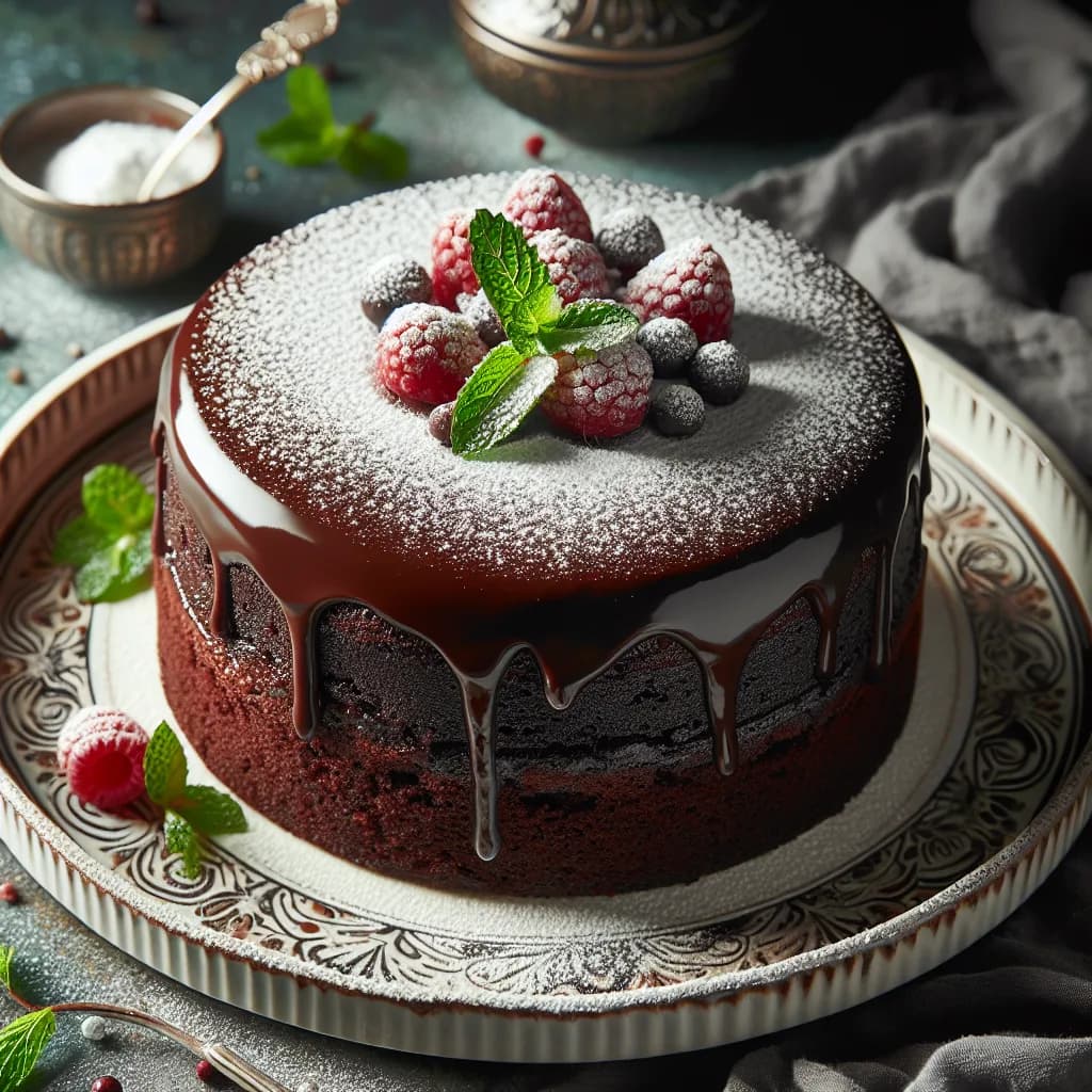 Torta al cioccolato senza glutine