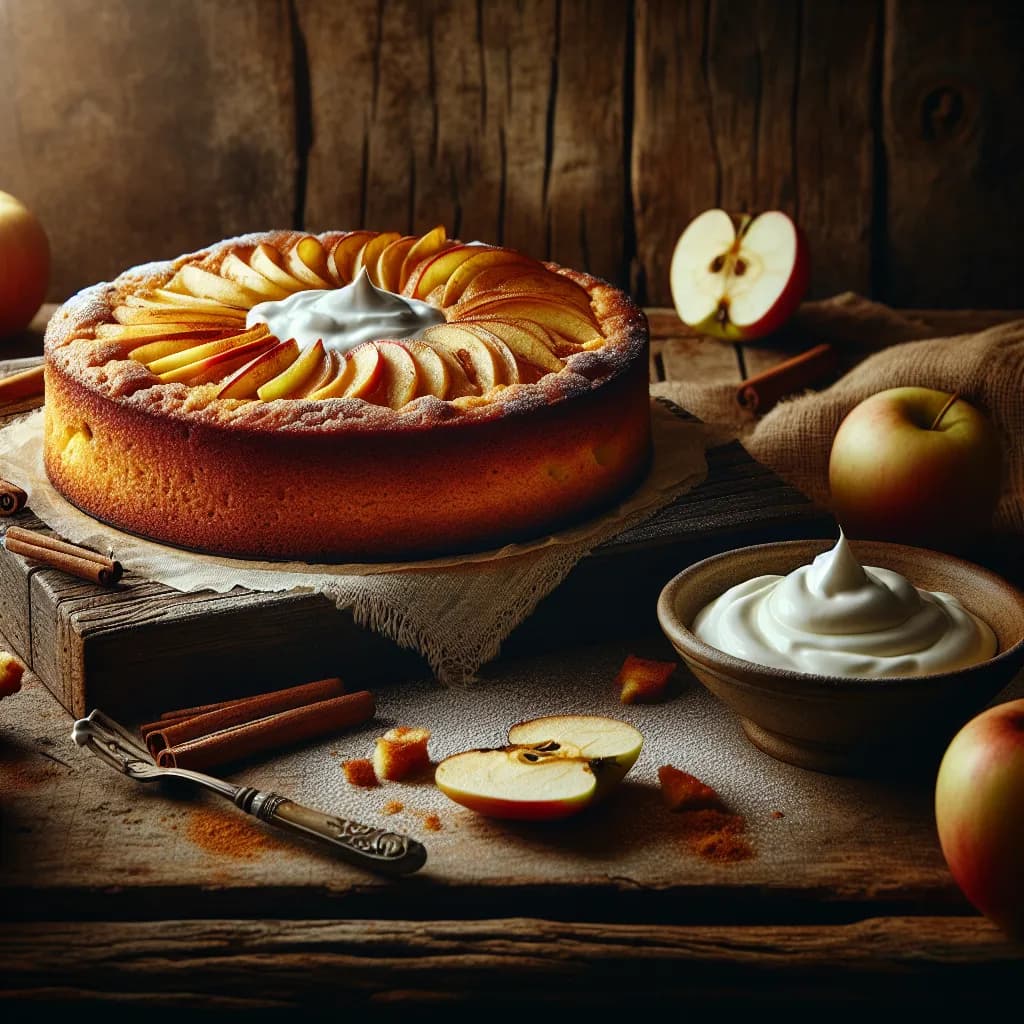 Torta di Mele e Yogurt
