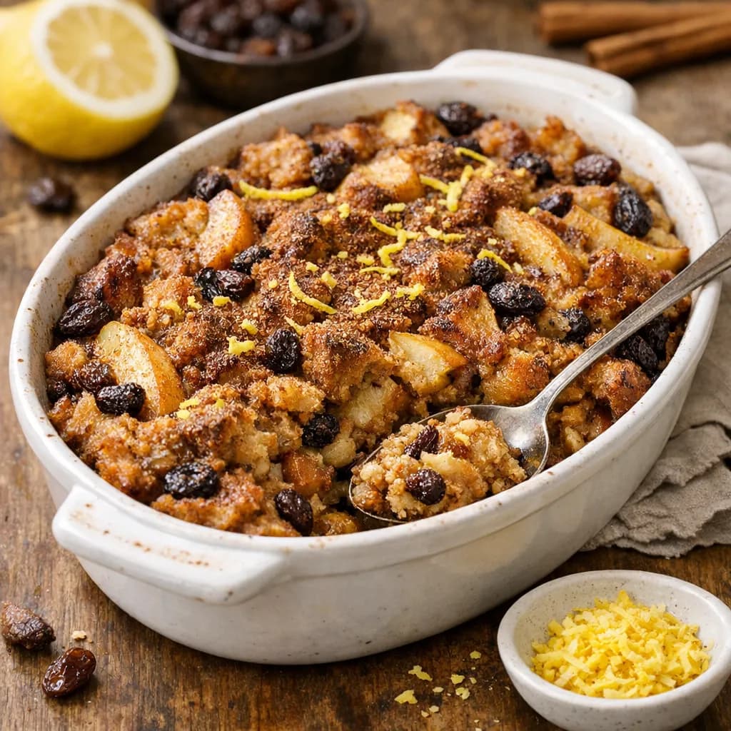 Torta di Pane Dolce Vegana
