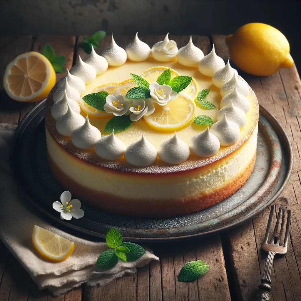 Torta di Ricotta e Limone
