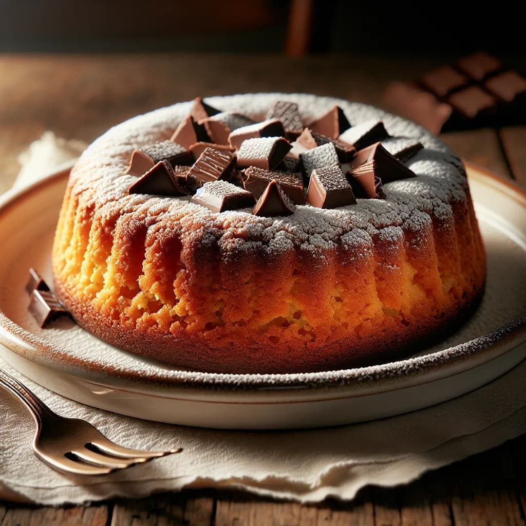 Torta di Riso Dolce al Cioccolato
