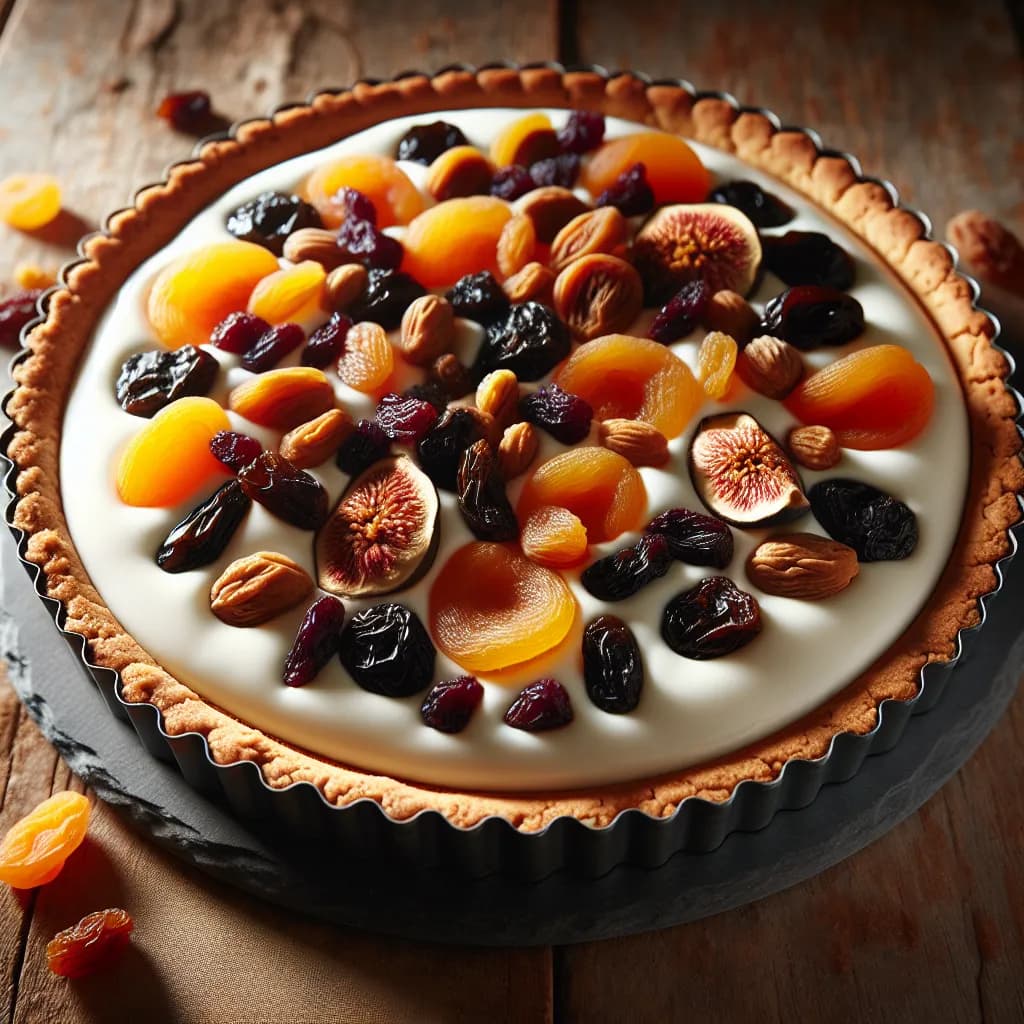 Torta di Yogurt e Frutta Secca