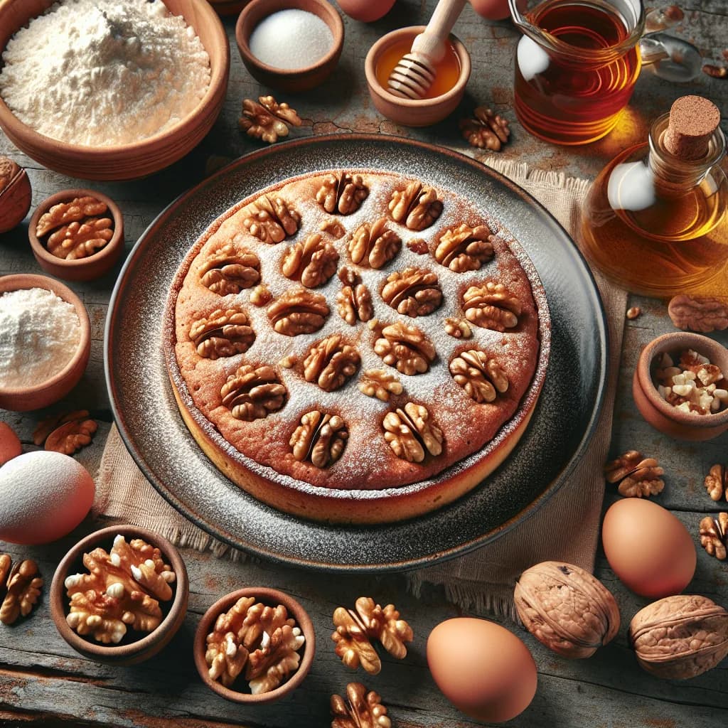 Torta di noci