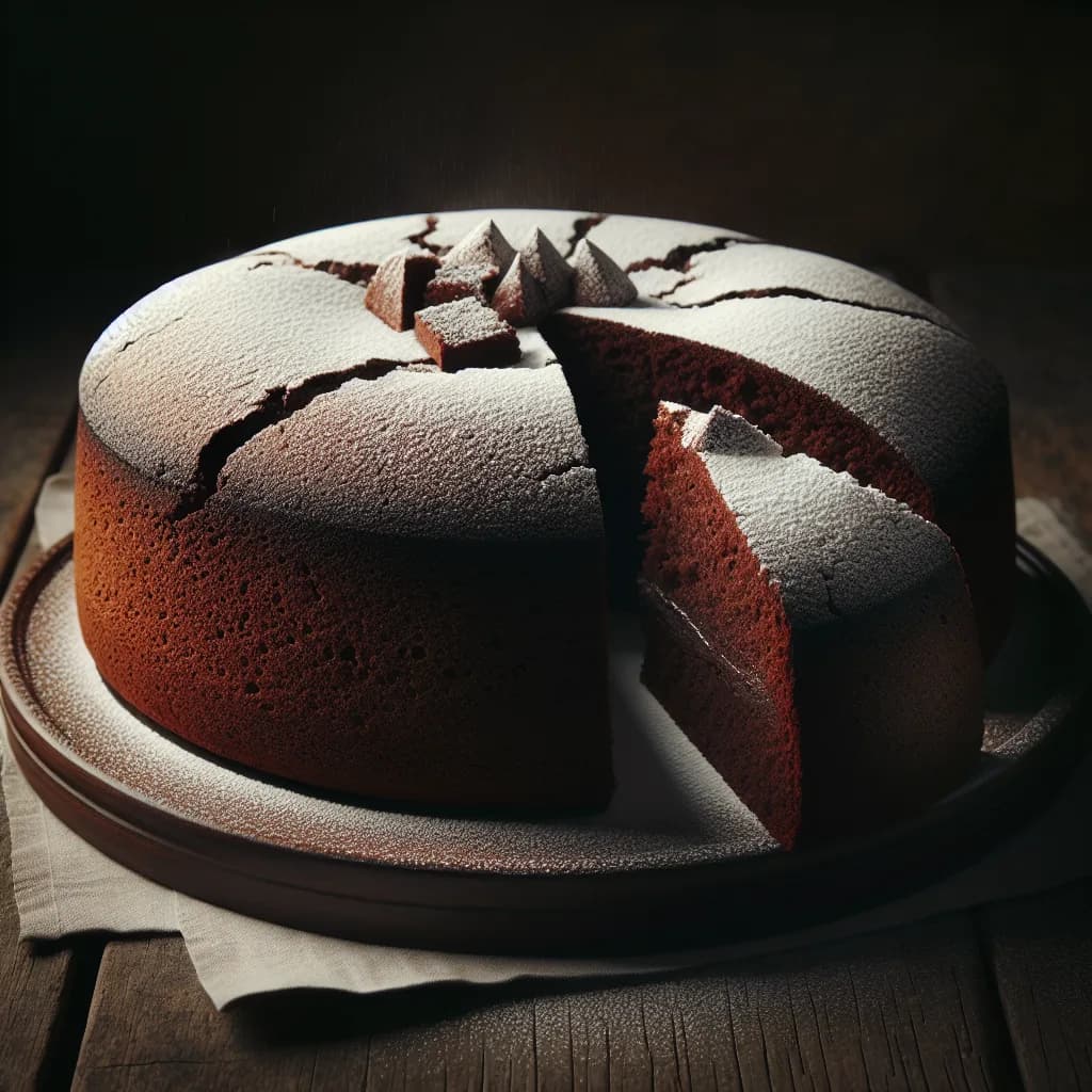 Torta morbida al cioccolato