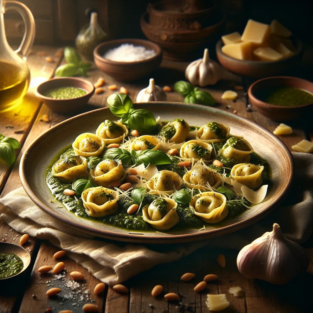 Tortellini al Pesto