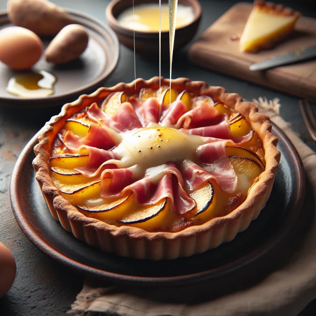 Tortino di Patate e Prosciutto