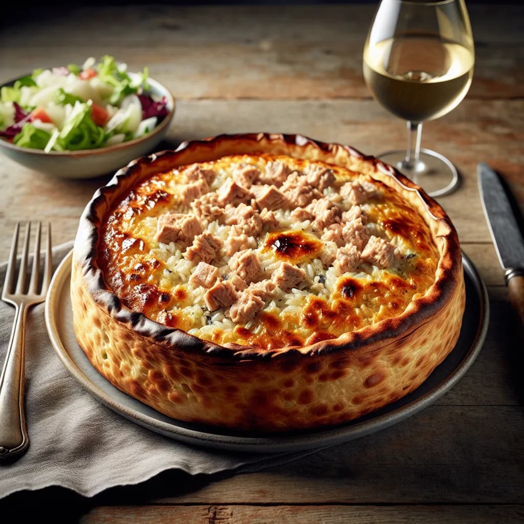 Tortino di Riso e Tonno al Forno
