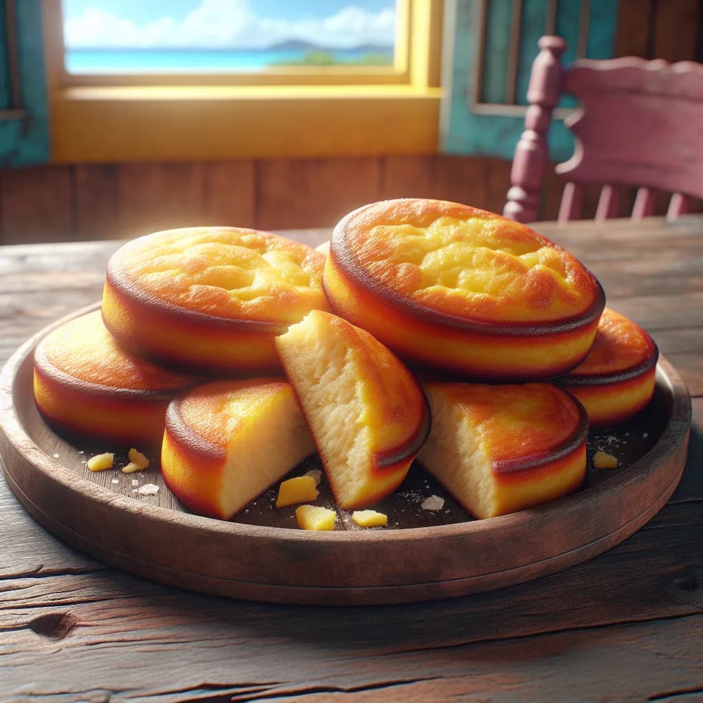 Traditional Caribbean Johnny Cakes