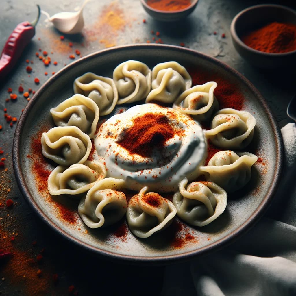 Traditional Manti