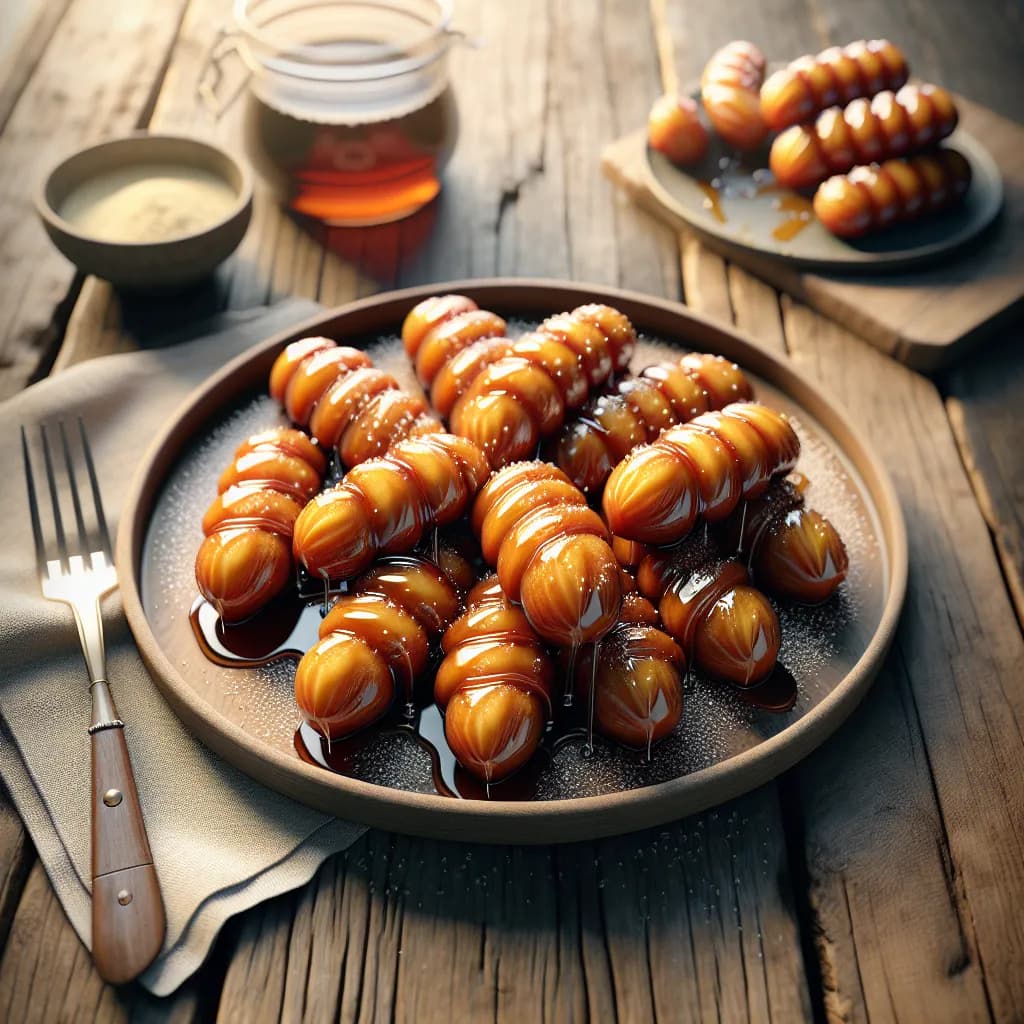 Traditional South African Koeksisters
