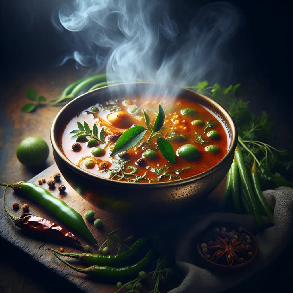 Traditional South Indian Rasam