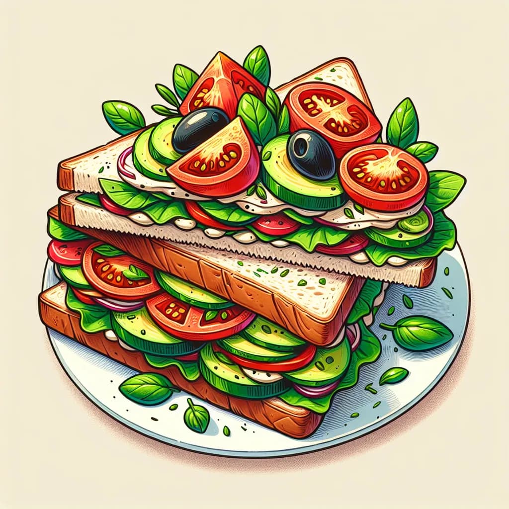 Tramezzini Vegetariano