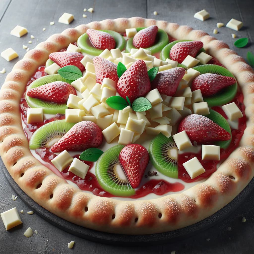 Trompe-l'œil Pizza Sucrée