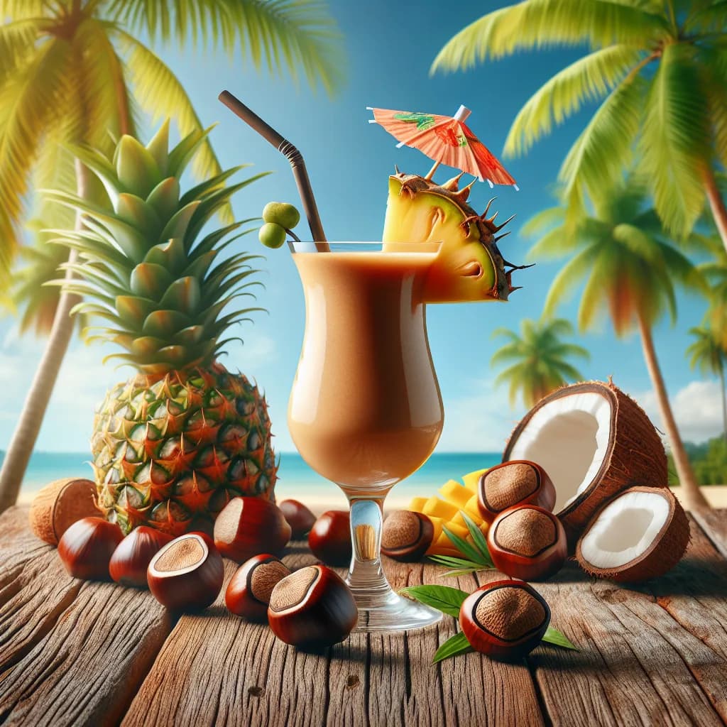 Tropical Chestnut Smoothie