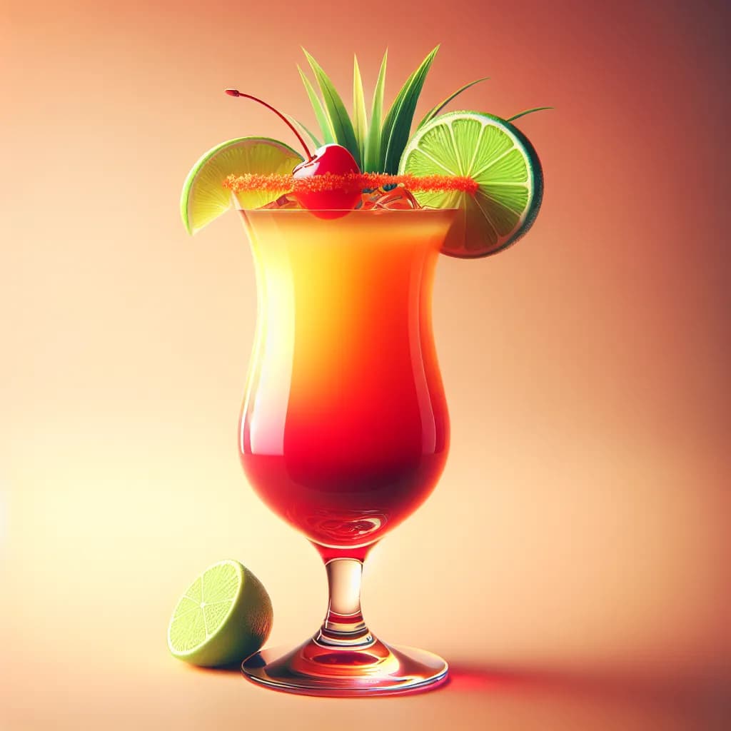 Tropical Tequila Sunrise
