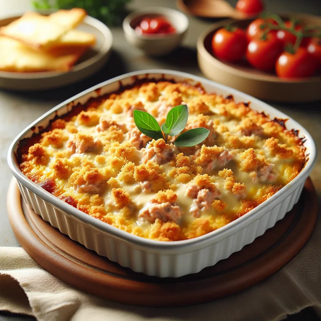 Tuna Mornay Casserole