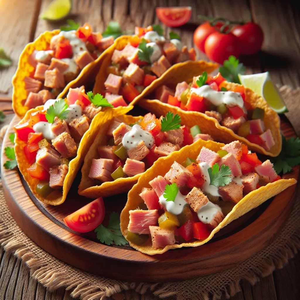 Tuna Taco Boats