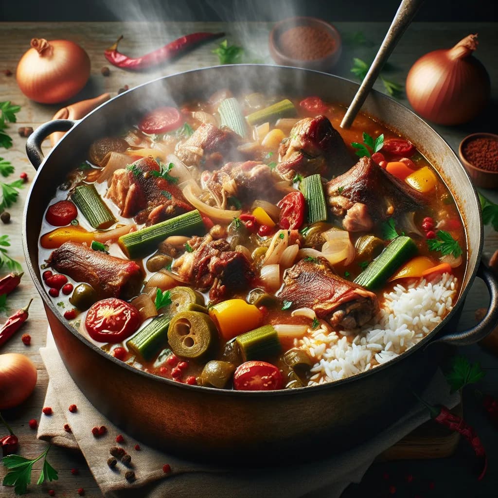 Turkey Neck Gumbo
