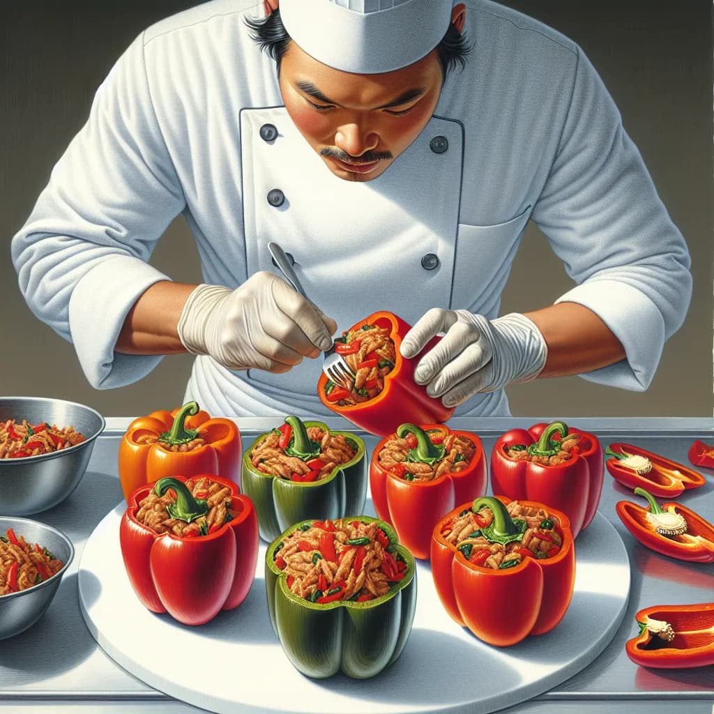 Turkey Stuffed Peppers