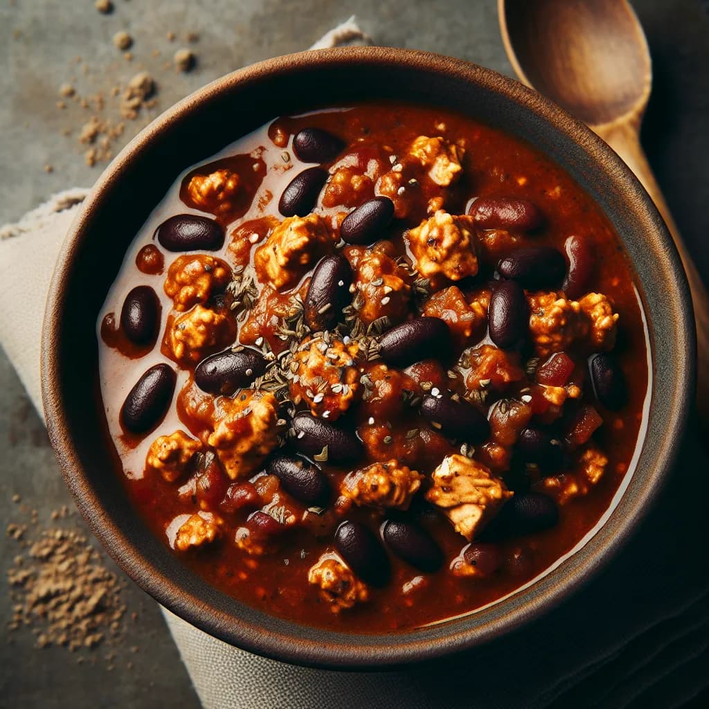 Turkey and Black Bean Chili