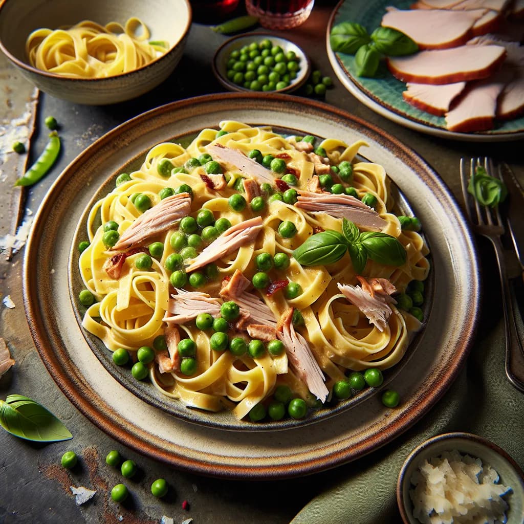 Turkey and Pea Pasta