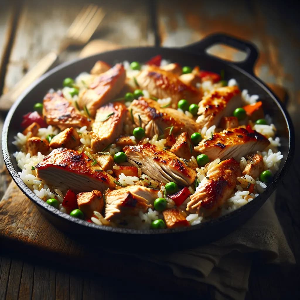Turkey and Rice Skillet