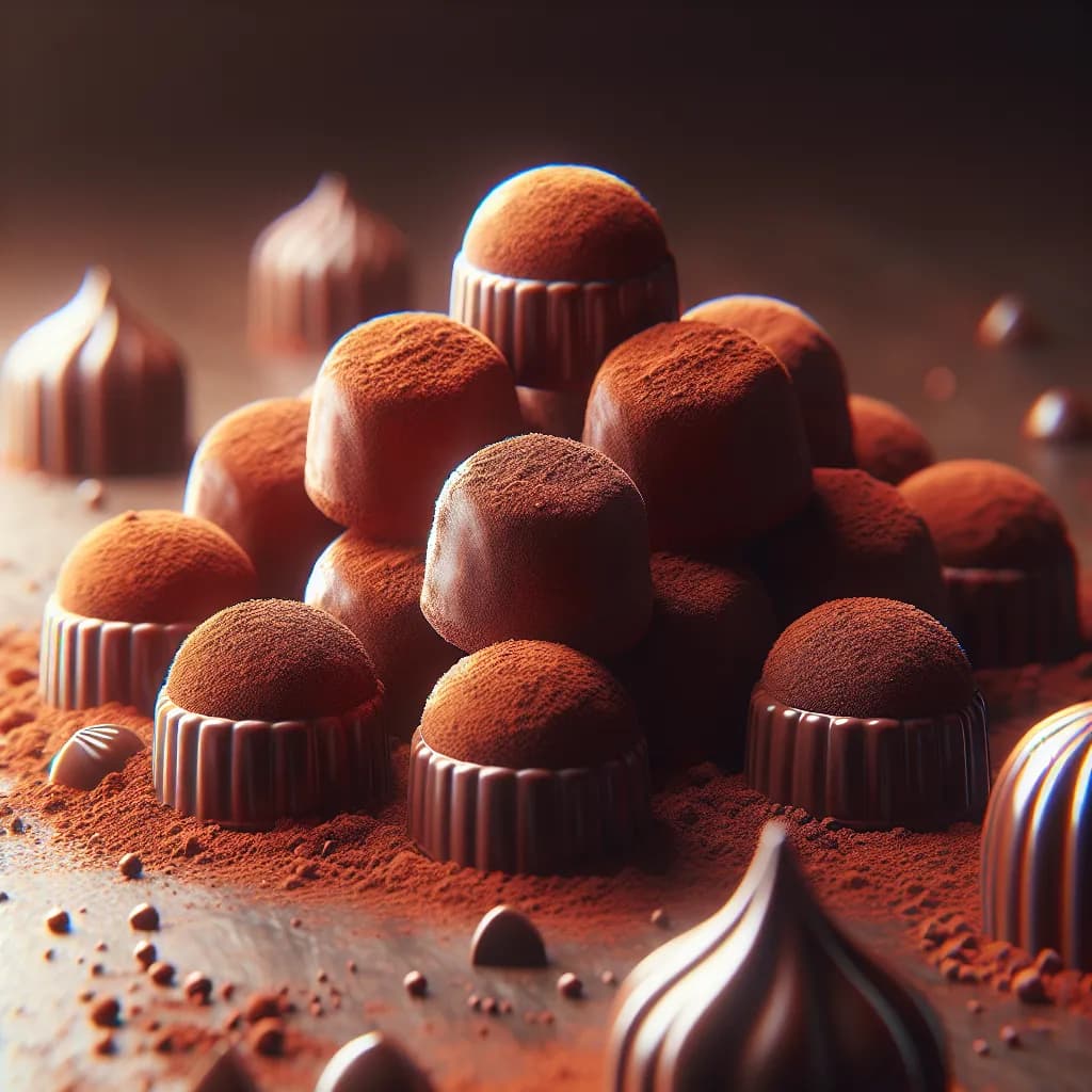 Turkish Delight Truffles