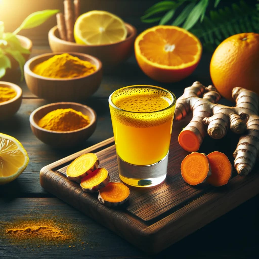 Turmeric Citrus Detox Shot