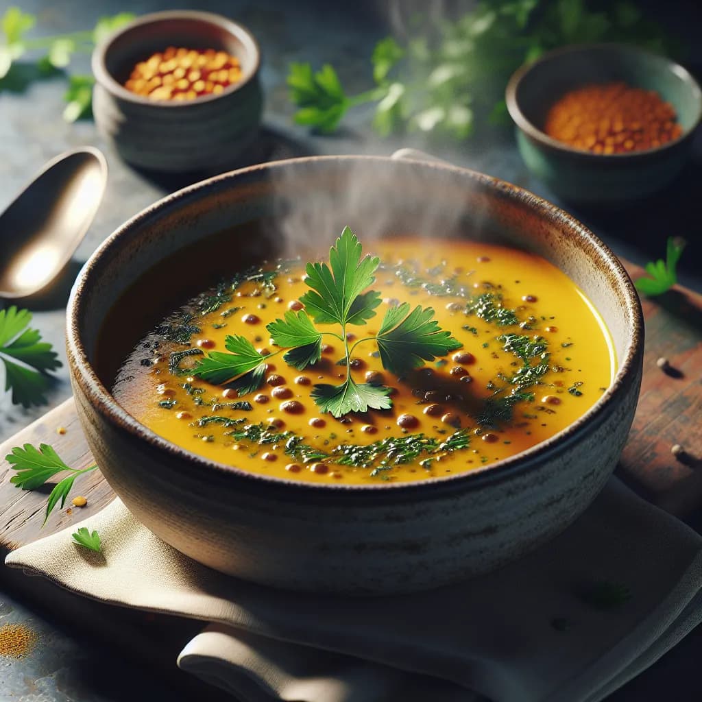 Turmeric Lentil Soup