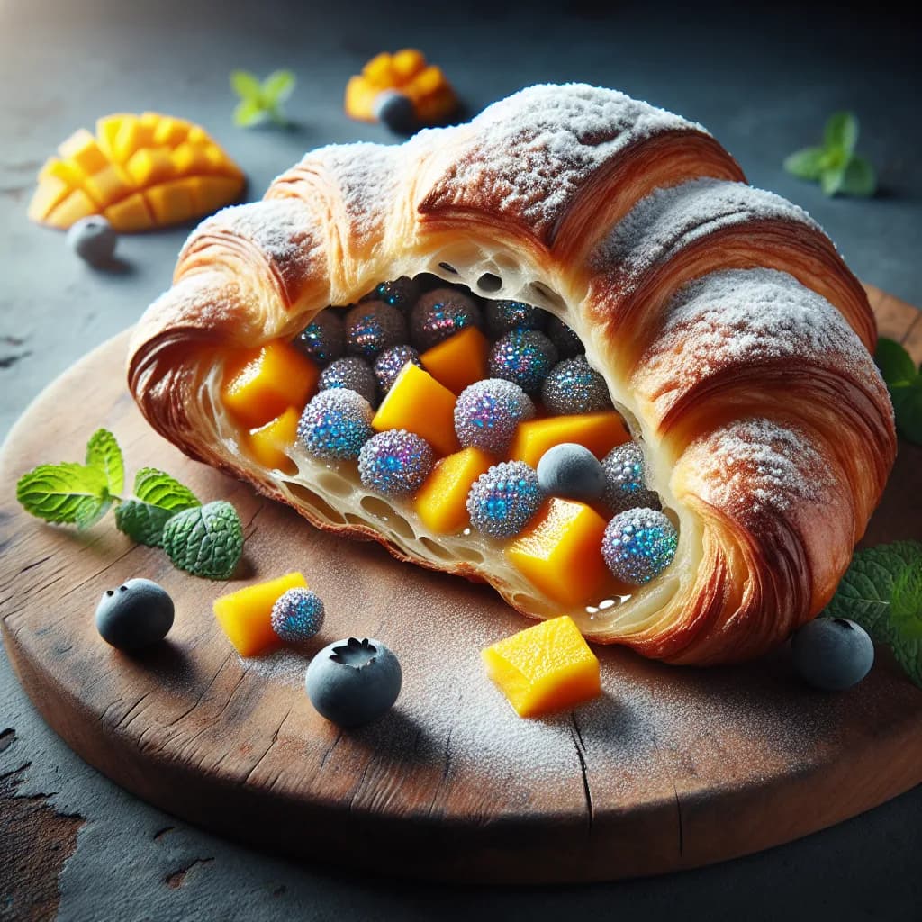 Twinkle Berry Mango Croissant