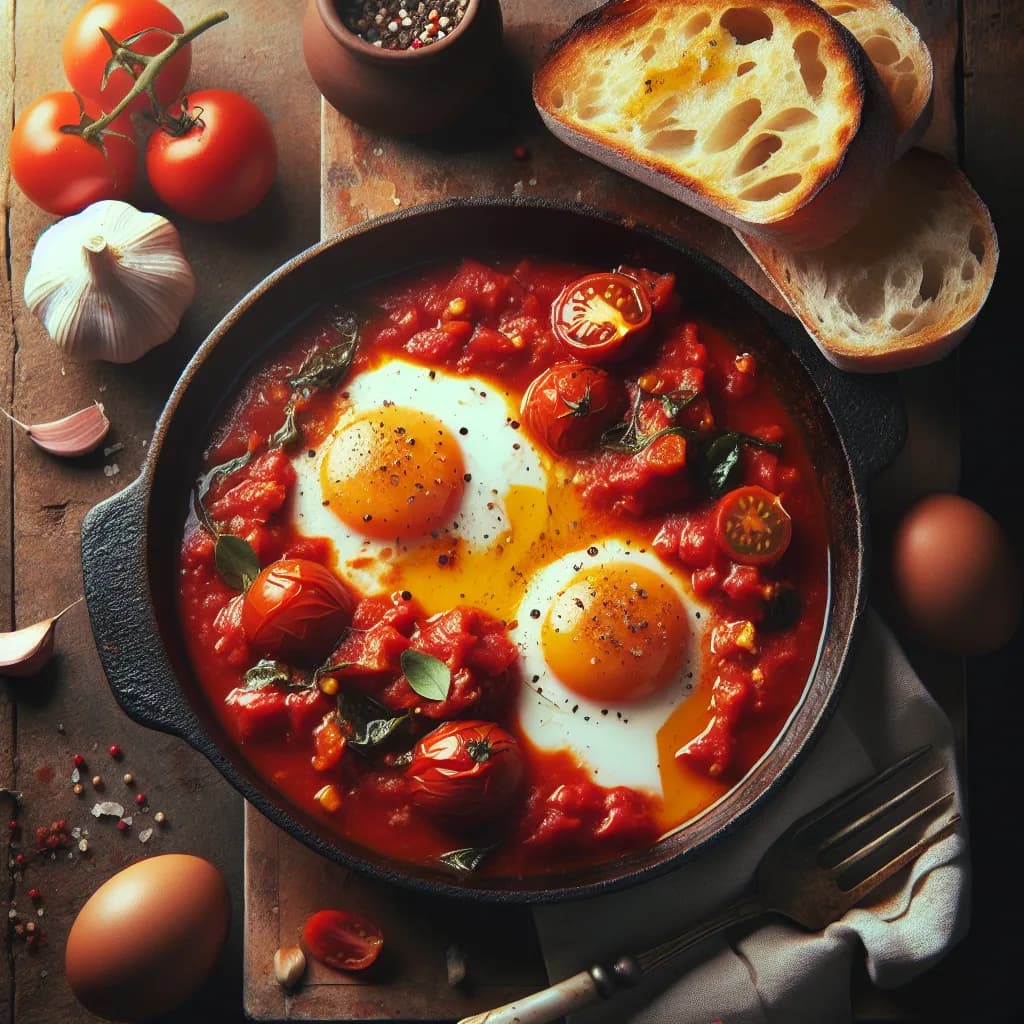 Uova al Pomodoro