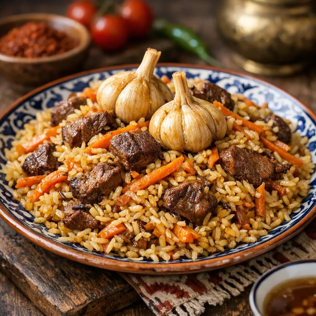 Uzbek Plov (Pilaf)