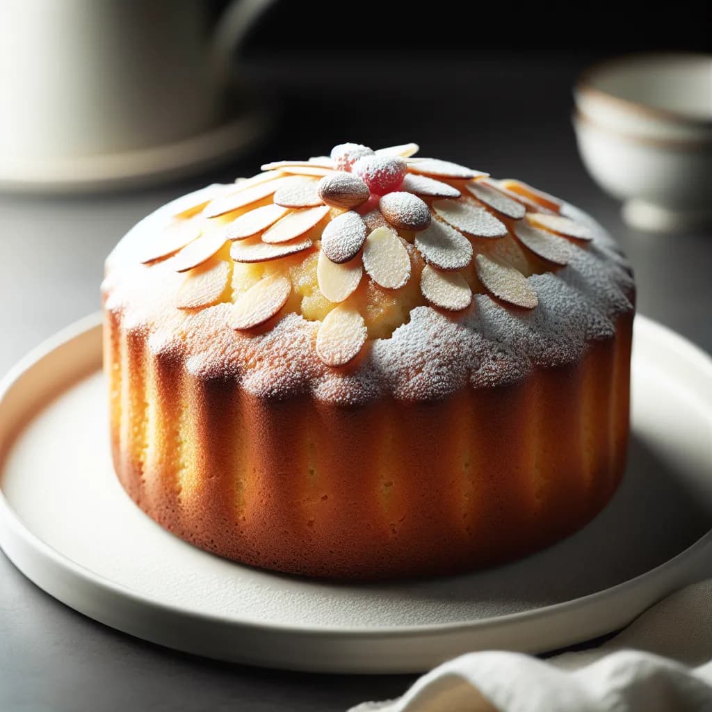 Vanilla Almond Pound Cake