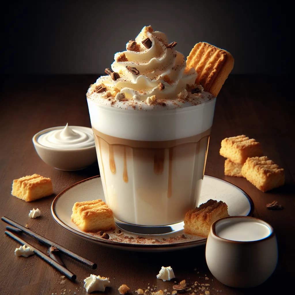 Vanilla Biscotti Latte