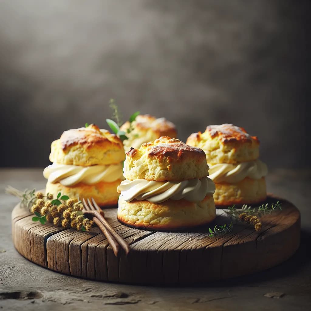 Vanilla Cream Scones